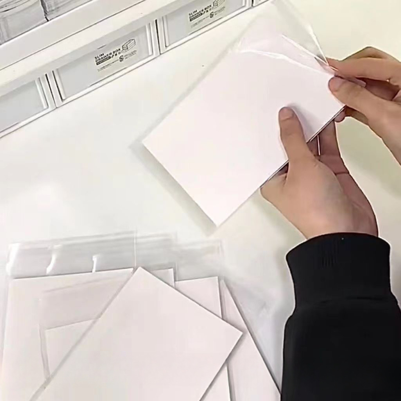 OPP samolepljiva zaštitna vrećica za pakiranje nakita, velika kapaciteta skladištenja; Materijal: OPP plastika; Podrijetlo: Zhejiang, Kina; Duljina zatvaranja: 1