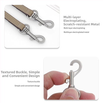 Ιμάντας ώμου για Coach Rowan18/25 Boston – Mingguhui, ρυθμιζόμενη μετατροπή σε crossbody, γνήσιο δέρμα, αντοχή στη φθορά, αξεσουάρ αποσκευών