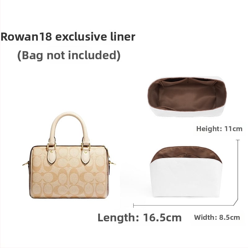 Ιμάντας ώμου για Coach Rowan18/25 Boston – Mingguhui, ρυθμιζόμενη μετατροπή σε crossbody, γνήσιο δέρμα, αντοχή στη φθορά, αξεσουάρ αποσκευών