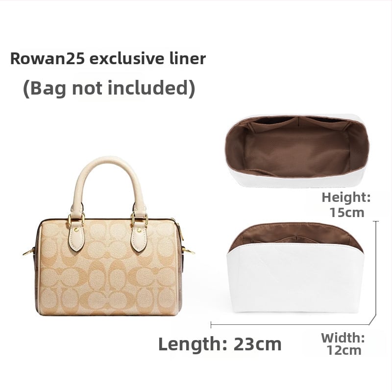 Ιμάντας ώμου για Coach Rowan18/25 Boston – Mingguhui, ρυθμιζόμενη μετατροπή σε crossbody, γνήσιο δέρμα, αντοχή στη φθορά, αξεσουάρ αποσκευών