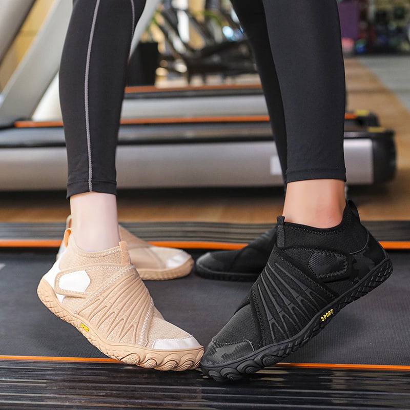 Παπούτσια για περιήγηση σε ποτάμια με Velcro, διαπνέον εσωτερικό από δίχτυ, αντιολισθητική σόλα από καουτσούκ, χαμηλό επάνω μέρος, καουτσούκ μεσαία σόλα