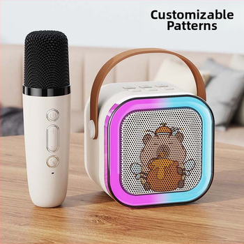 K12 Bluetooth All-in-One Karaoke zvučnik, prijenosni mini bežični vanjski zvučnik s prilagođenim uzorkom