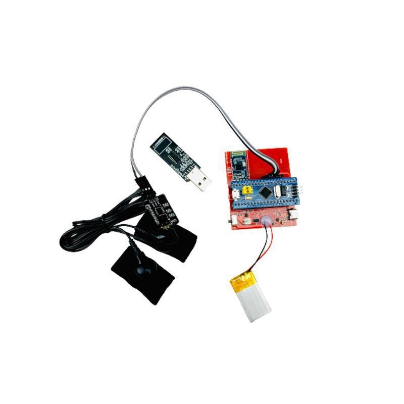 GSR сензор за кожа — измерване на съпротивление и проводимост на кожата, комплект за кожни измервания, анализ на реакцията, разработка на микроконтролер