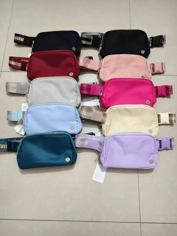 Nylon спортна талия чанта, дишаща, водоустойчива, против кражба, голям капацитет