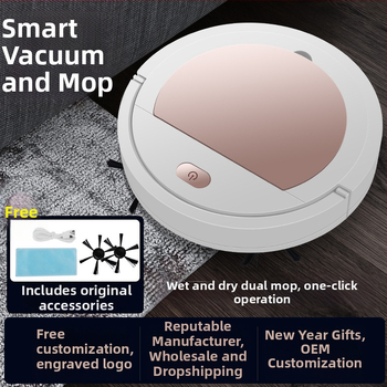 Robot usisavač za podove s USB napajanjem, usisavanje 1500–1999 Pa, brushless motor, trajanje rada 61–120 minuta, model ES-300