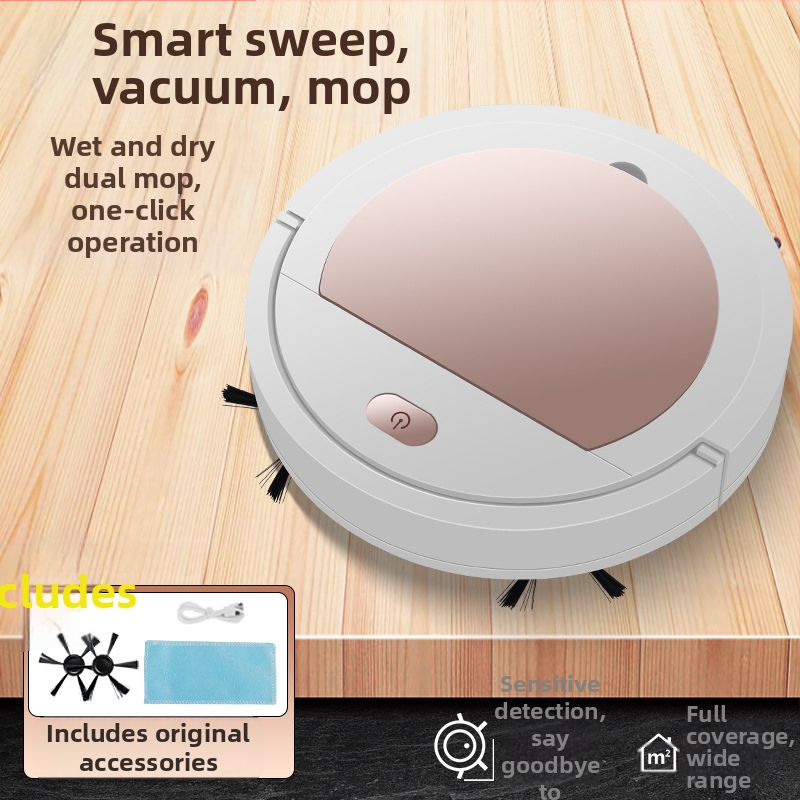 Robot usisavač za podove s USB napajanjem, usisavanje 1500–1999 Pa, brushless motor, trajanje rada 61–120 minuta, model ES-300