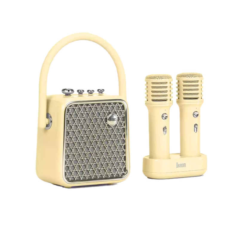 Karaoke Bluetooth zvučnik s dva integrirana mikrofona, 18W, baterija 4000–6000 mAh, frekvencijski odziv 40 Hz–20 kHz