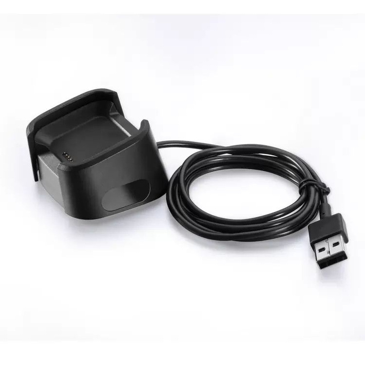 Clip USB de încărcare pentru seria Fitbit Versa – 4-pin, compatibil Versa 1/2/3, Maohong Technology