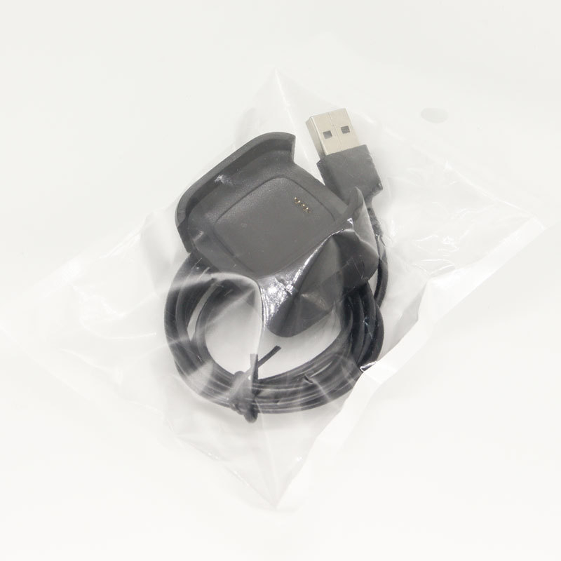 Clip USB de încărcare pentru seria Fitbit Versa – 4-pin, compatibil Versa 1/2/3, Maohong Technology
