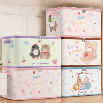 Cutie de depozitare pentru haine din textile, pliabilă, pentru dormitor, capacitate 20–30 L