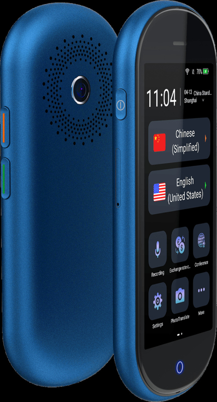 Okos fordító többnyelvű szimultán tolmács utazásokhoz és konferenciákhoz (Márka Yunmao, Modell EB, Cikkszám EB-TL08, Operációs rendszer Android, OEM feldolgozás)