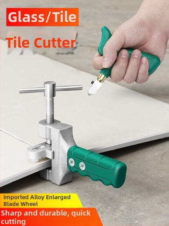 Tăietor manual de plăci și sticlă pentru ceramică – unealtă de marcare a marginilor