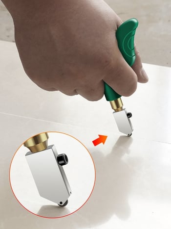 Tăietor manual de plăci și sticlă pentru ceramică – unealtă de marcare a marginilor