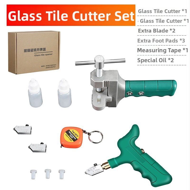 Tăietor manual de plăci și sticlă pentru ceramică – unealtă de marcare a marginilor