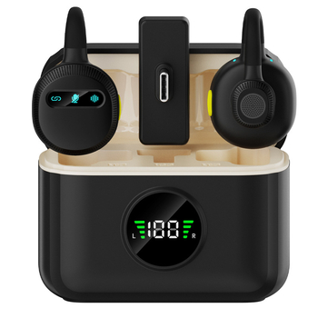 M51 Vezeték nélküli lavalier mikrofon — omnidirekcionális, Bluetooth 5.3, beépített 800–1000 mAh akkumulátor, 20 Hz–20 kHz frekvenciasáv, üzemidő 6–8 óra