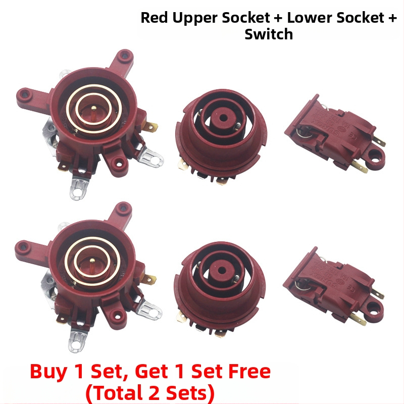 Univerzálna základňa pre elektrickú kanvicu s teplotnou reguláciou, konektorovým jadrom a spojovacou zásuvkou