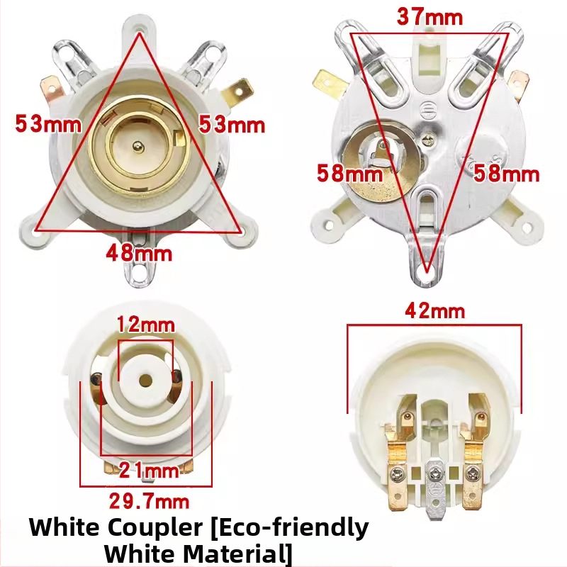 Univerzálna základňa pre elektrickú kanvicu s teplotnou reguláciou, konektorovým jadrom a spojovacou zásuvkou