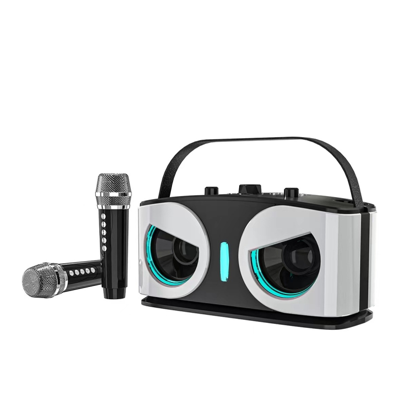 Bežični Bluetooth zvučnik sve-u-jednom s mikrofonom u obliku sove, vanjski prenosni, 20W, 2 zvučnika, Bluetooth 5.3, domet 10 m, 100 Hz-20 kHz