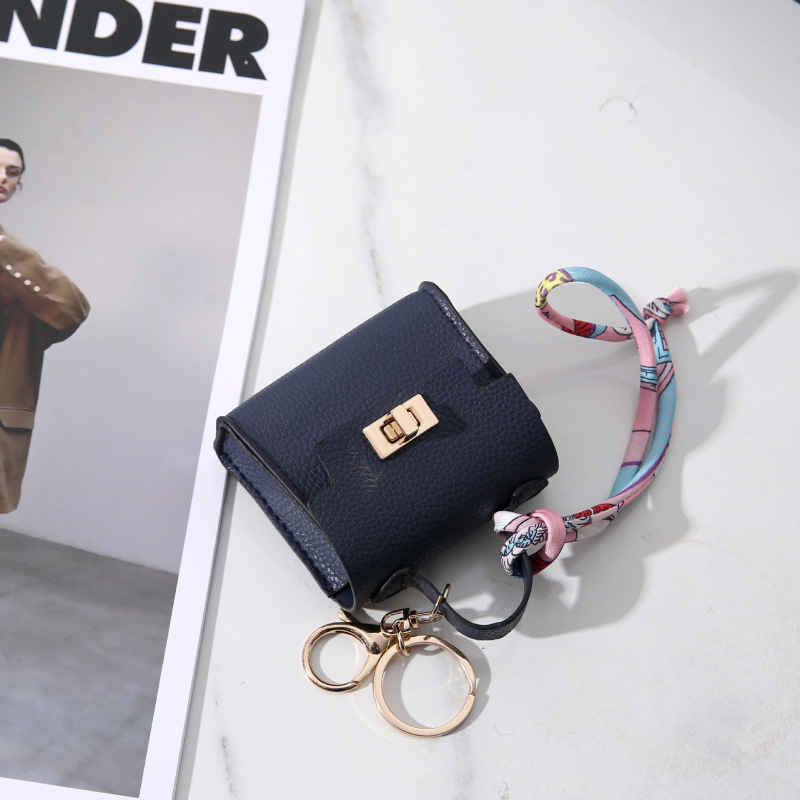 PVC anyagú érmés táska, csíkos mintázat, városi egyszerű stílus, nőknek, kapacitásbővítés