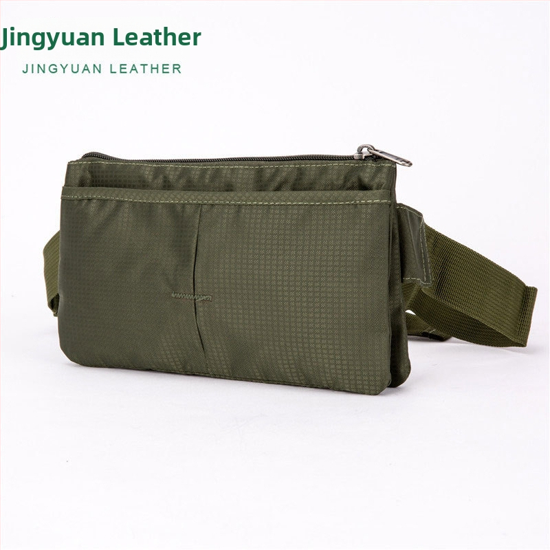 Najlon vodootporna pojasna torba, marka JY, unisex, za vanjske sportove, casual sports torba