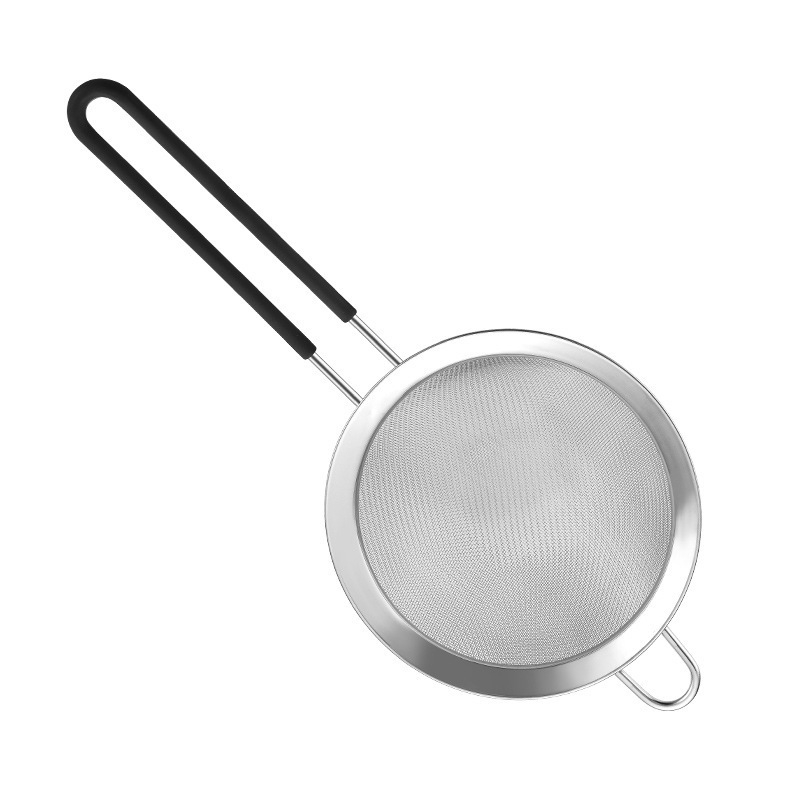 Sită de făină din oțel inoxidabil – rotundă, manevrabilă, ultrafină pentru coacere