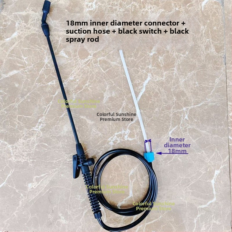 Ramenný postrekovač, 5 l, s vzduchovou pumpou, ventilom na vypustenie, postrekovacou trubkou