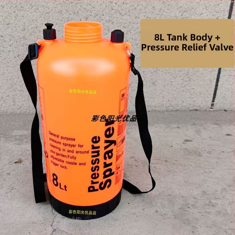 Ramenný postrekovač, 5 l, s vzduchovou pumpou, ventilom na vypustenie, postrekovacou trubkou