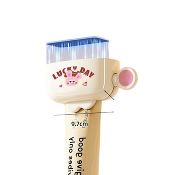 Falihoz rögzíthető fogkrém kinyomó és arctisztító klip, Keeping safe, általános felhasználás, 2 stílus