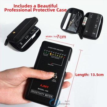 Instrument de testare a rezistenței de suprafață antistatice — precizie înaltă, PET film, PVC și țesătură nețesută, detecție de impedanță