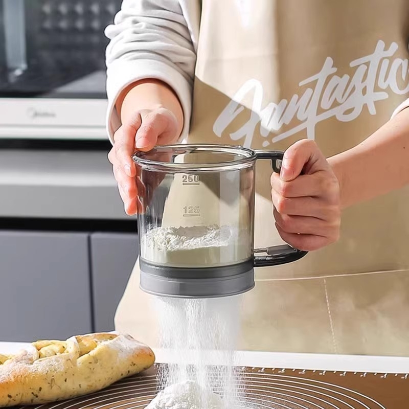 Qiwang ručno sito za brašno, poluautomatsko sito za pečenje, modernog stila