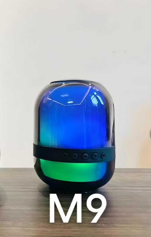 Mini Bluetooth zvučnik s integriranom baterijom i ambijentalnim osvjetljenjem - 8W, Bluetooth 5.3, USB napajanje, frekvencijski raspon 100Hz-20kHz, SNR ≥60dB