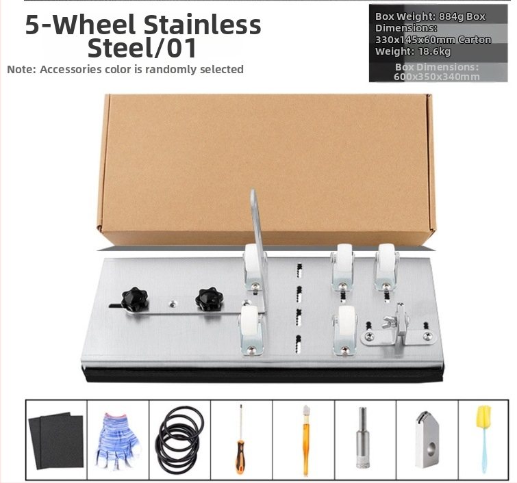 Cuțit roller pentru sticlă, pentru tăierea sticlelor, instrument DIY