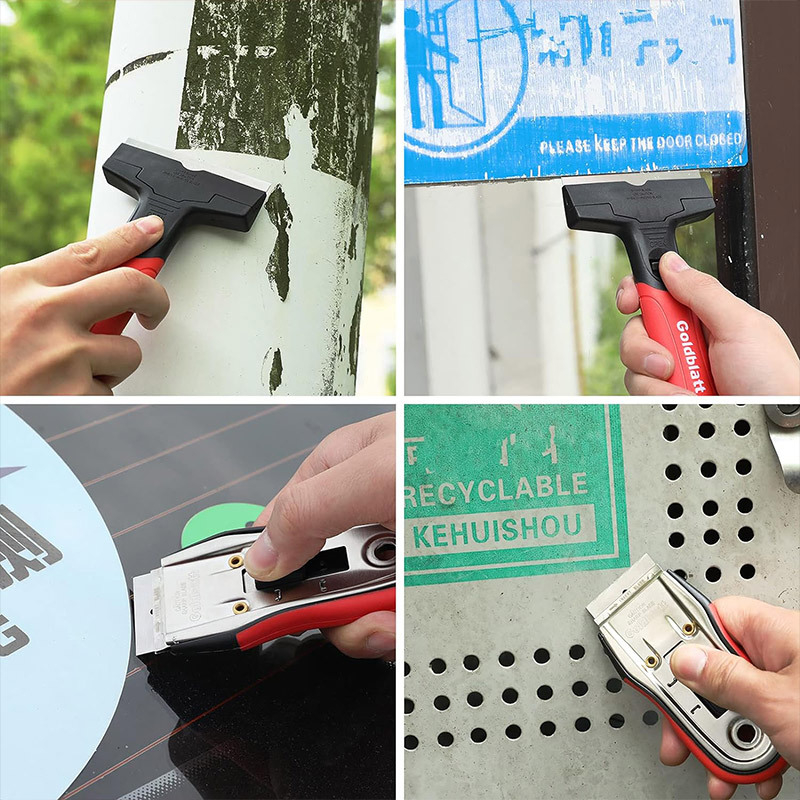 Goldblatt racletă cu lamă plată pentru îndepărtarea adezivului și curățarea rosturilor dintre plăci