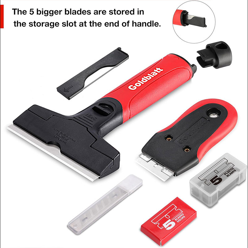 Goldblatt racletă cu lamă plată pentru îndepărtarea adezivului și curățarea rosturilor dintre plăci