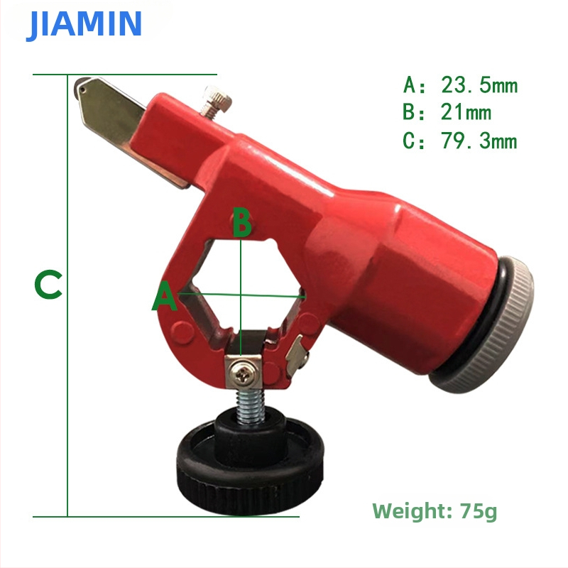 Unealtă de tăiere pentru plăci din sticlă, tip roller, rotițe de cuțit de 3 mm și 6 mm, Jia Min