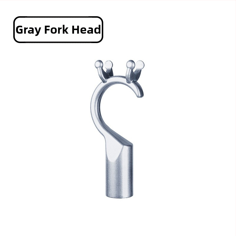 Furcă de uscat haine din oțel inoxidabil cu tijă telescopică pentru balcon, design modern minimalist