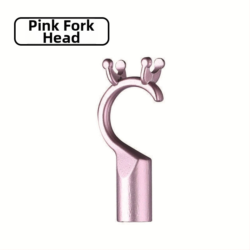 Furcă de uscat haine din oțel inoxidabil cu tijă telescopică pentru balcon, design modern minimalist