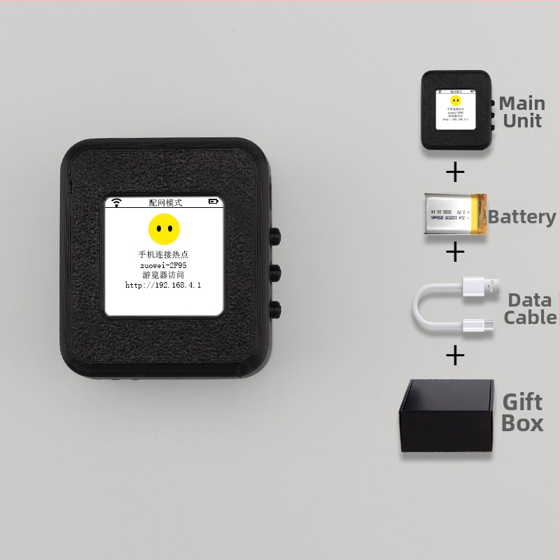 AI chatovací robot s podstavcom – Zuo Wei značka, Model Brother Xia Recommends, Verzia 3.0, 3D tlačený, uvedený v roku 2025