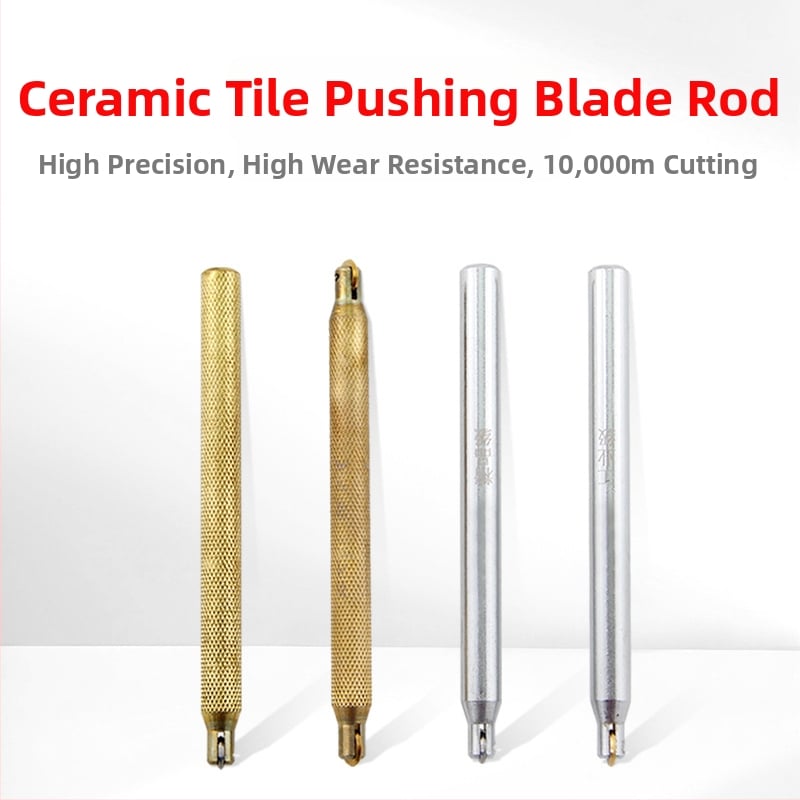 Tăietor manual de plăci cu roată- cuțit pentru sticlă și plăci — tip cuțit de împingere, aliaj special