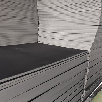 Foaie de spumă EVA cu strat interior flocat pentru absorbția șocurilor, grosime 1-60 mm personalizabilă, densitate 15-75
