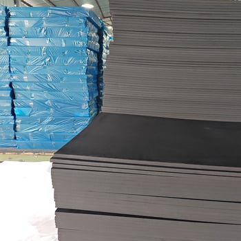 Foaie de spumă EVA cu strat interior flocat pentru absorbția șocurilor, grosime 1-60 mm personalizabilă, densitate 15-75