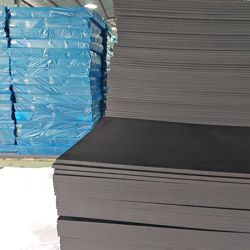 Foaie de spumă EVA cu strat interior flocat pentru absorbția șocurilor, grosime 1-60 mm personalizabilă, densitate 15-75