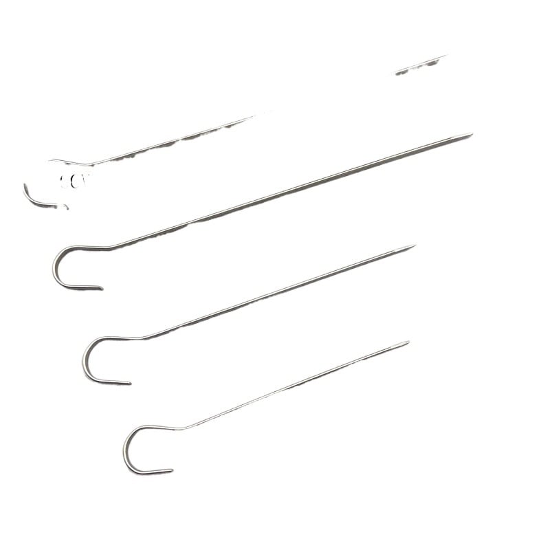 Κρεμαστά καλαμάκια BBQ από ανοξείδωτο 304 με 9 γάντζους, επαναχρησιμοποιούμενα