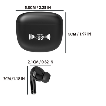 A8 slušalice za govorni prijevod, TWS, Bluetooth, višestruka podrška jezicima, simultani prijevod, dodirna kontrola
