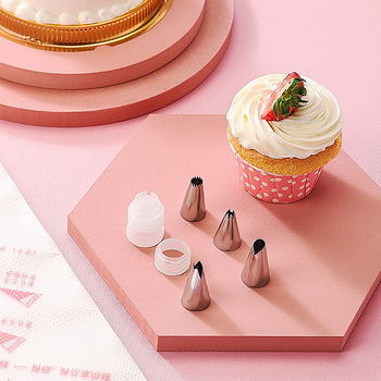 Jednokratna vrećica za ukrašavanje s nastavcima za torte i kolače, PET materijal, za kremasti ukras