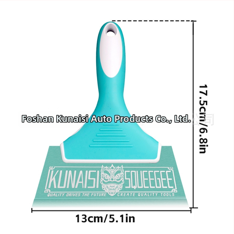 Ξύστρα σιλικόνης για φιλμ παραθύρων αυτοκινήτου, κοντή λαβή