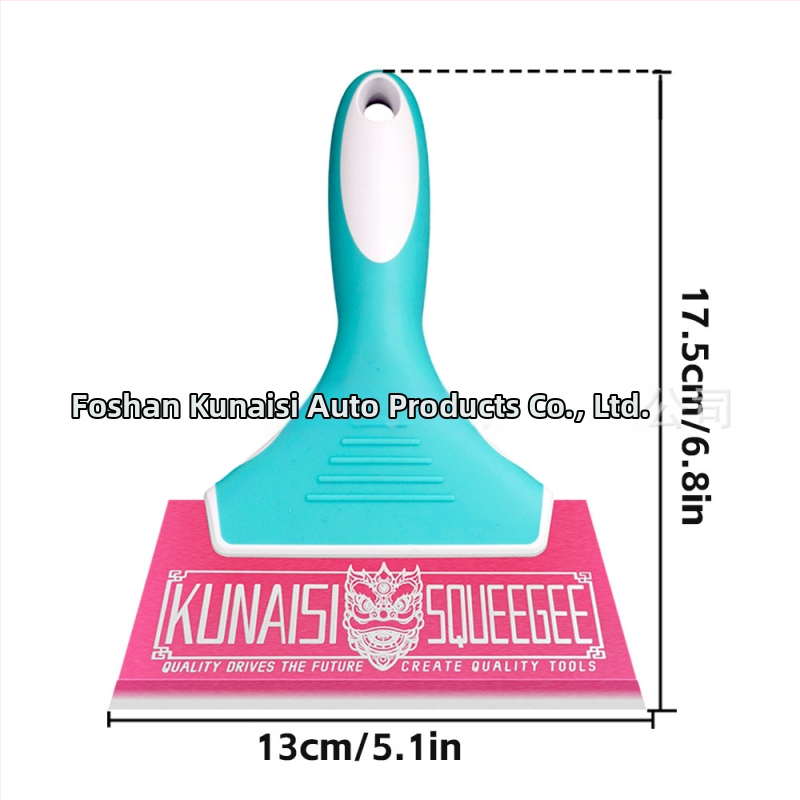 Ξύστρα σιλικόνης για φιλμ παραθύρων αυτοκινήτου, κοντή λαβή