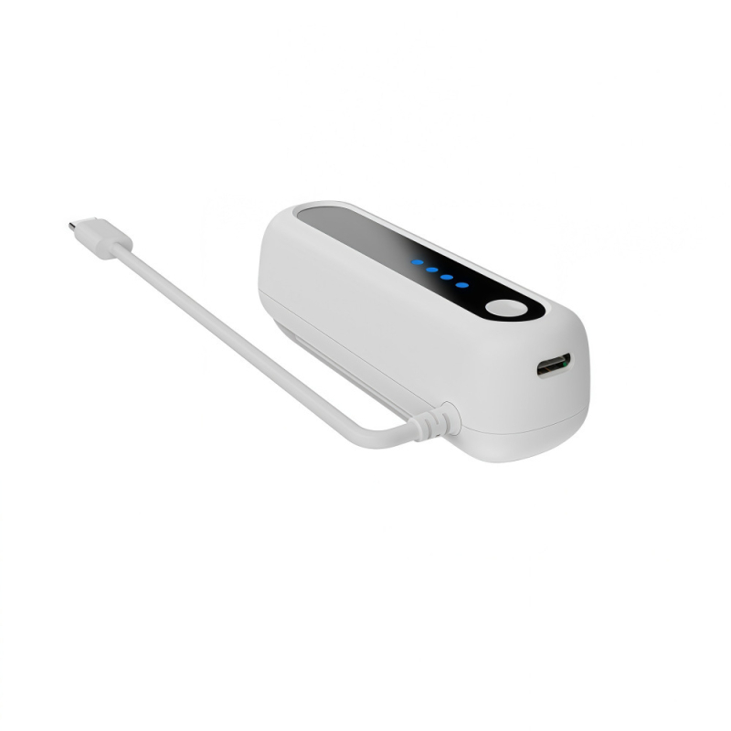 VR akkumulátorcsomag Meta Quest 2/3/3S és Pico 4 Ultra számára – 5000mAh USB-C hordozható töltő power bank szemüveghez (Plug & Play, Túltöltés elleni védelem, hordozható kialakítás)