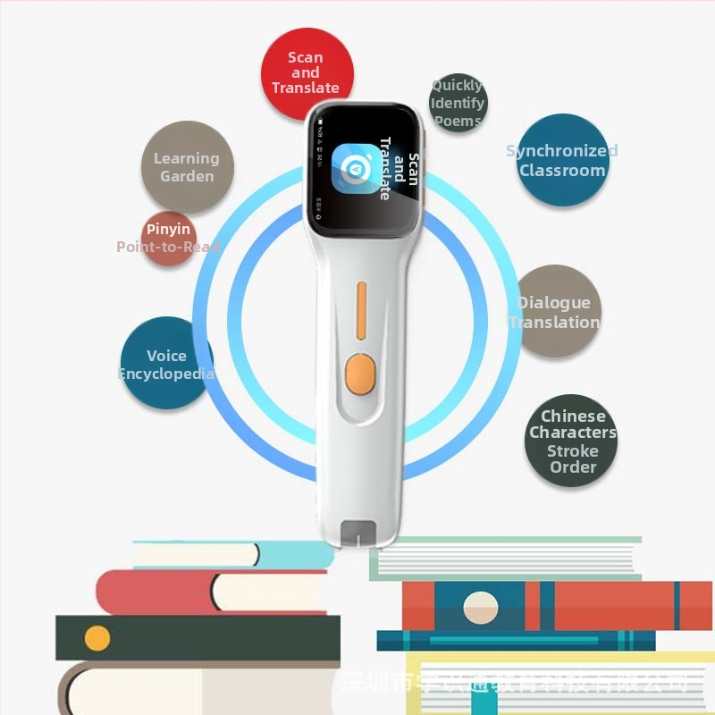 Pisana olovka za čitanje SRP55 – skeniranje i rječnik englesko-kinjski, punjiva litijska baterija, 5V 500mA, zvučnik 1W