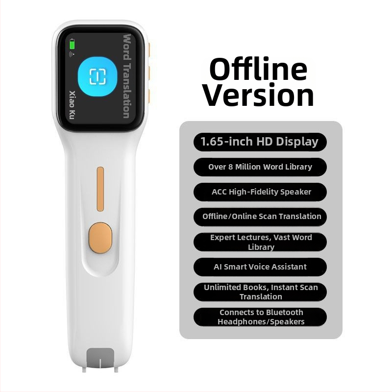 Pisana olovka za čitanje SRP55 – skeniranje i rječnik englesko-kinjski, punjiva litijska baterija, 5V 500mA, zvučnik 1W